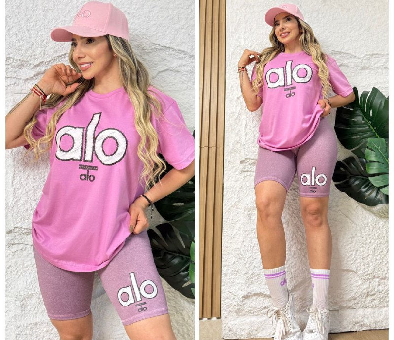 Set 'Street-Ready' 4 Piezas (Blusón + Biker + Medias + Gorra)