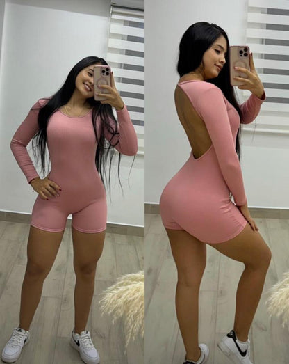 Enterizo Corto 'Flex & Glam' - Espalda Descubierta